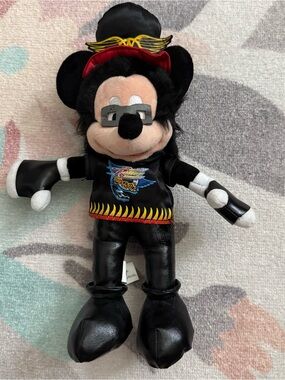Vintage Rock’n’Rollercoaster Mickey as Steven Tyler from Aerosmith Plush
